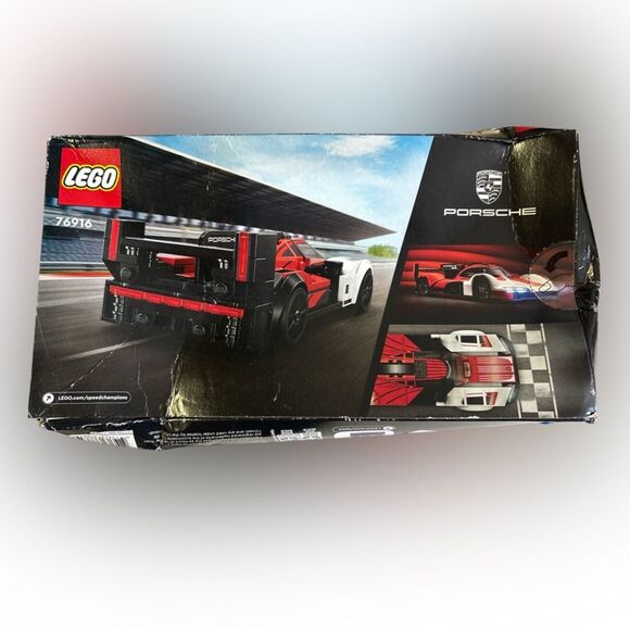 Nwt* LEGO Speed Champions Porsche 963 set 76916 dented box but not open - Picture 2 of 2